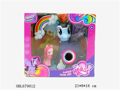 The elves cartoon horse - OBL679012