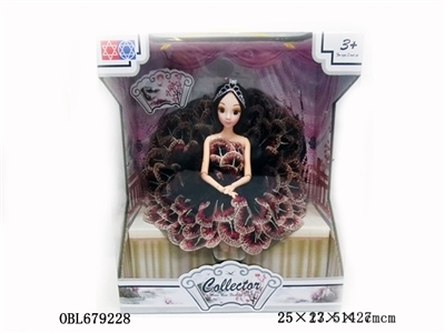 中国风3D美瞳幸运公主12关节（手脚可活动） - OBL679228