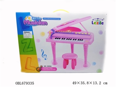 32 small key piano with the feet with chair - OBL679335