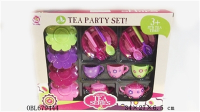 Printed tea set - OBL679444