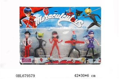 Ladybug girl five - OBL679579