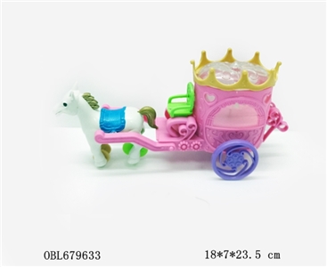 Pull the carriage with the lights - OBL679633