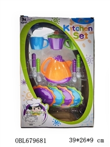 Solid color tea set - OBL679681
