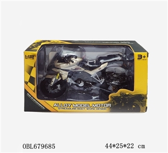 1:12意大利杜卡迪合金摩托车滑行车模12pcs - OBL679685