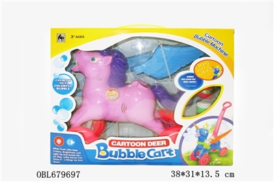 Push electric bubble deer - OBL679697