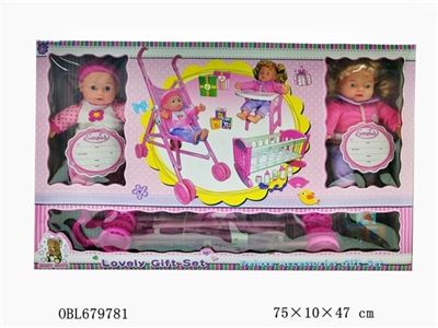 Double cotton doll 3 in 1 - OBL679781