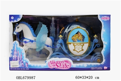 Manual pegasus/ball 2 color flash/no doll - OBL679987