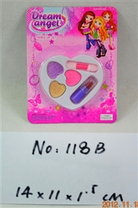 Peach heart powder compact - OBL679998