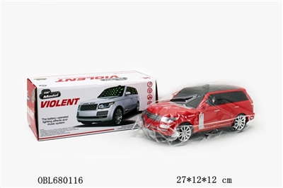3D灯光电动万向车 - OBL680116