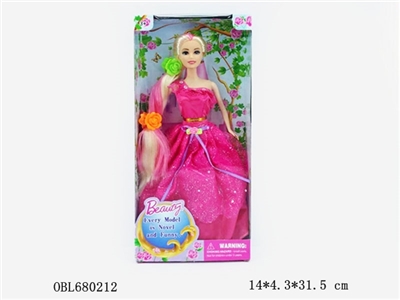11寸实身长发公主 - OBL680212