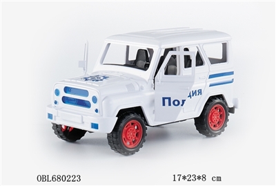 Inertial police jeep (open) - OBL680223