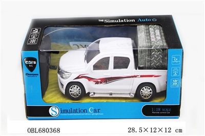 1:18 four-way remote control car (pickup two-door) - OBL680368