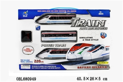 电动轨道火车(35PCS,带灯光) - OBL680949