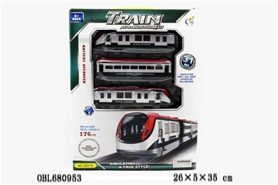电动轨道火车(31PCS,带灯光) - OBL680953