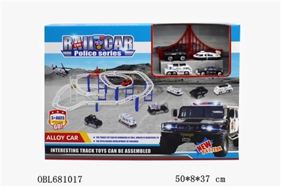 The police car rail cars - OBL681017