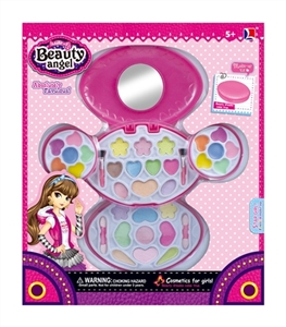 The oval three layer cosmetics box - OBL681184