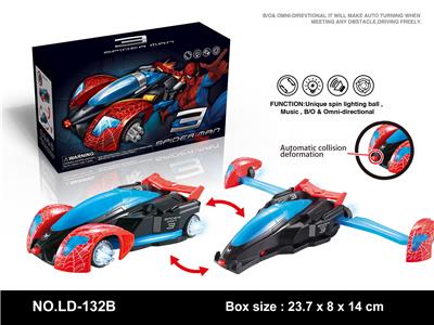 The deformation of the car electric spiderman - OBL681315