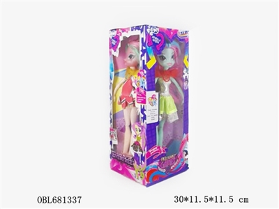 11寸小关节马妹+披肩四面盒 - OBL681337