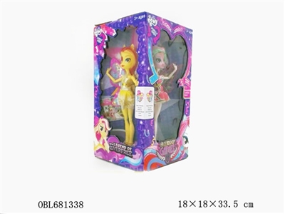 11寸实身关节四面马妹大号 - OBL681338