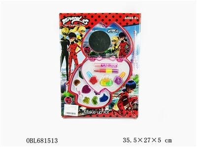 Ladybug girl makeup - OBL681513
