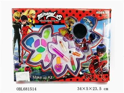 Ladybug girl makeup - OBL681514