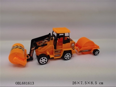 Solid color inertia trailing vehicle - OBL681613