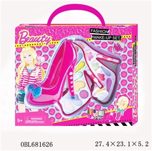 The new barbie series glass slipper cosmetics box on the second floor (suit) - OBL681626