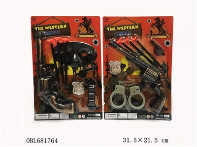 Bronze cowboy gun - OBL681764