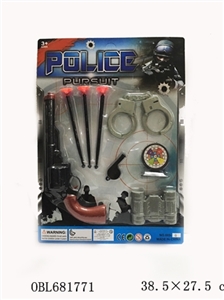 The police set of soft bullet gun - OBL681771