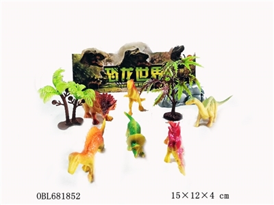 袋装搪胶恐龙 - OBL681852