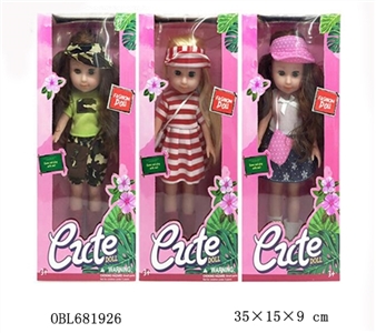 12吋全搪胶美少女(3款） - OBL681926