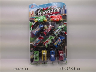 Four boomerang suv 6 back to container truck with two events for motorcycle - OBL682111