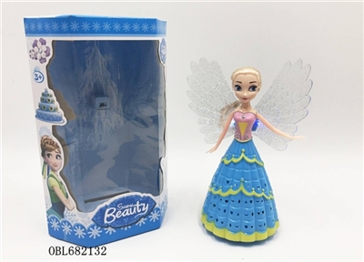 Electric universal barbie with wings - OBL682132