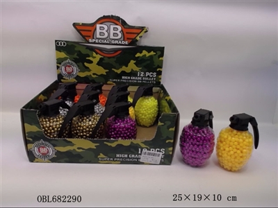 800粒彩盒瓶装（6色/盒）12瓶/盒 - OBL682290