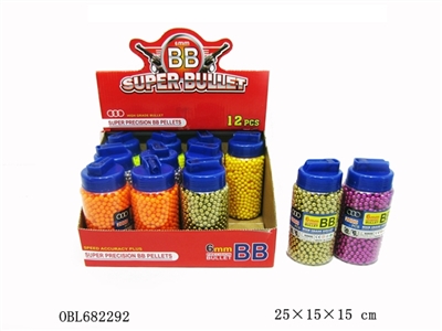 2000粒彩盒瓶装（6色/盒）12瓶/盒 - OBL682292
