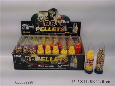 200粒彩盒瓶装（6色/盒）36瓶/盒 - OBL682297