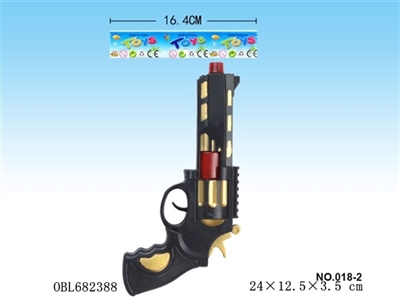 实色乌加模具金火石枪 - OBL682388