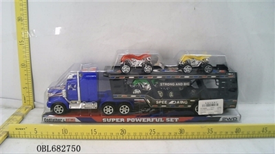 Solid color inertial drag head slide car four beach - OBL682750