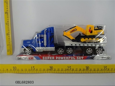 Solid color inertial drag head slide a bulldozer - OBL682803