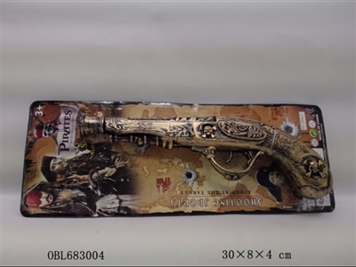 Bronze pirates flint gun - OBL683004