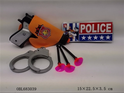 PVC bag police set of paragraph (1) - OBL683039