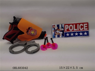 PVC bag police set of paragraph (1) - OBL683042