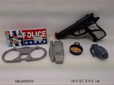 PVC bag police set (2) - OBL683070