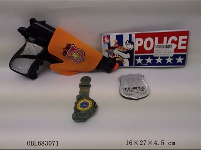 PVC bag police set (2) - OBL683071