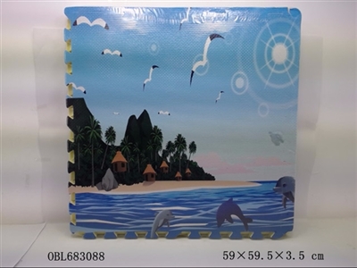 卡通海底世界EVA地毡 - OBL683088