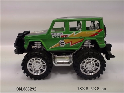 Spray paint cross-country inertial car - OBL683292