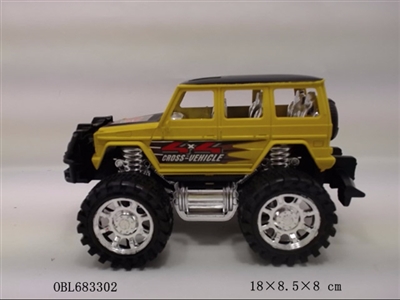 Spray paint cross-country inertial car - OBL683302