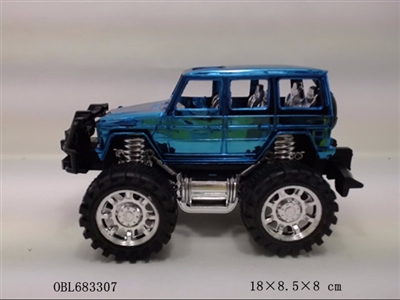 Electroplating cross-country inertial car - OBL683307