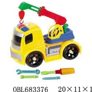 Dismounting crane truck - OBL683376