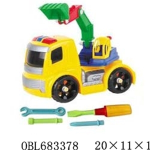 Disassembling excavator truck - OBL683378